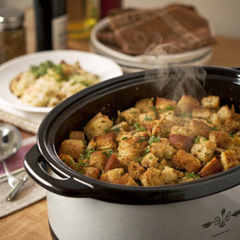 slow-cooker-stuffing