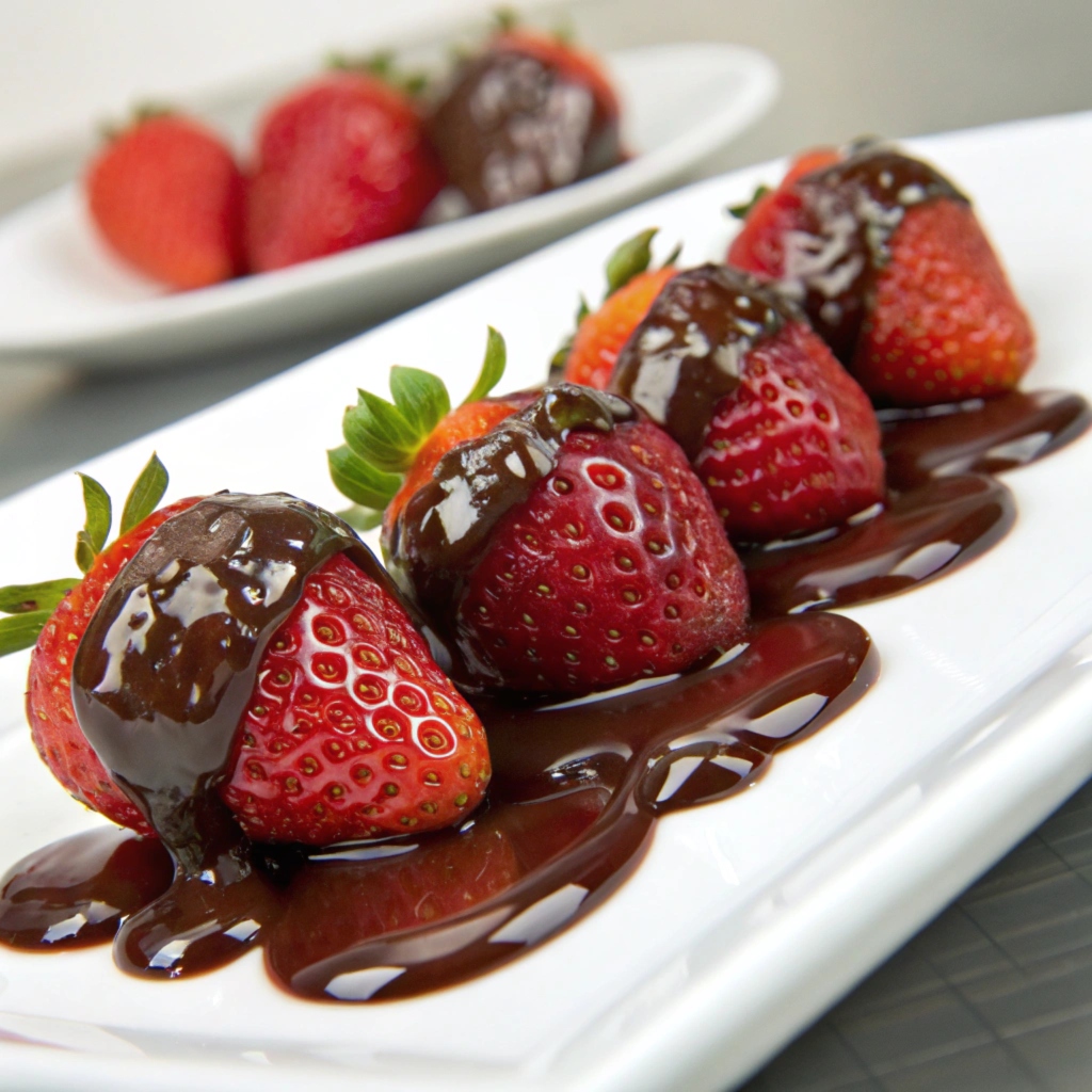 carob covered strawberries recipe