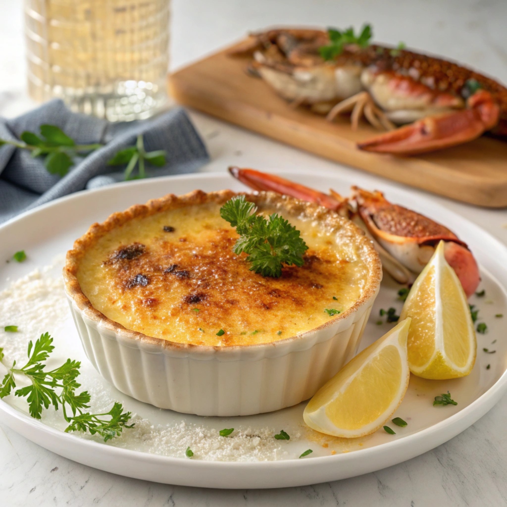 crab brulee recipe